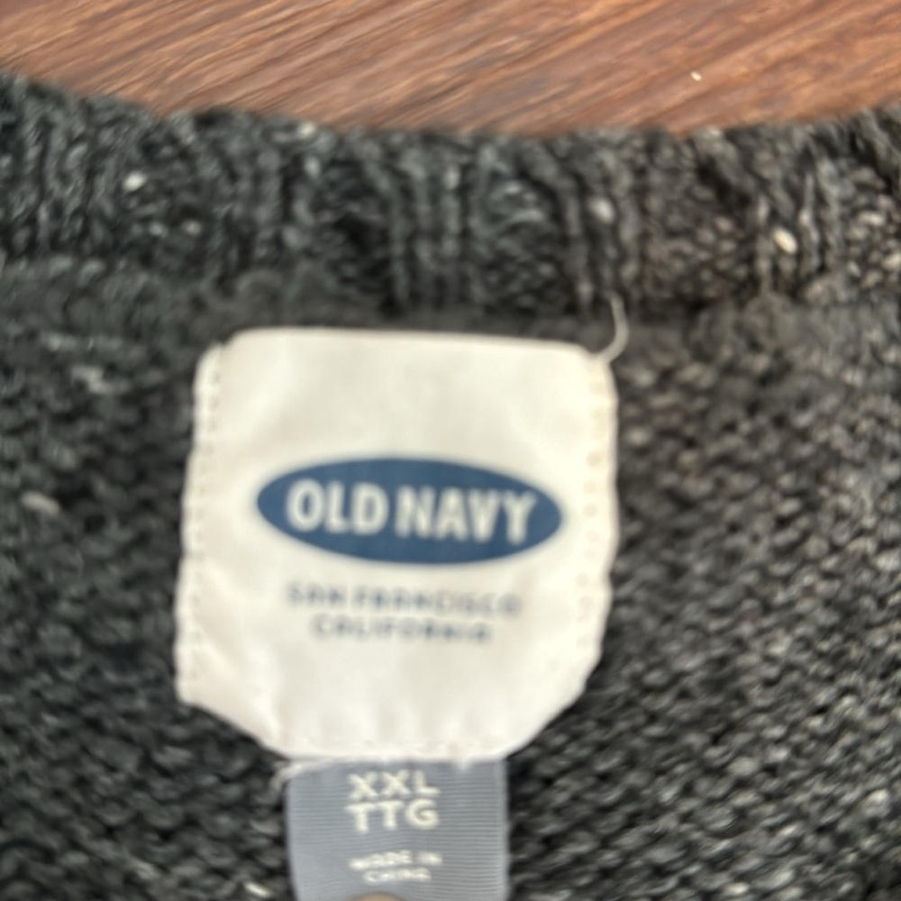 Old Navy gray sweater - Picture 2 of 5